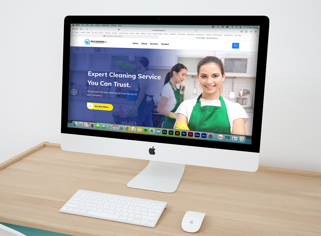 Idas Cleaning sito web